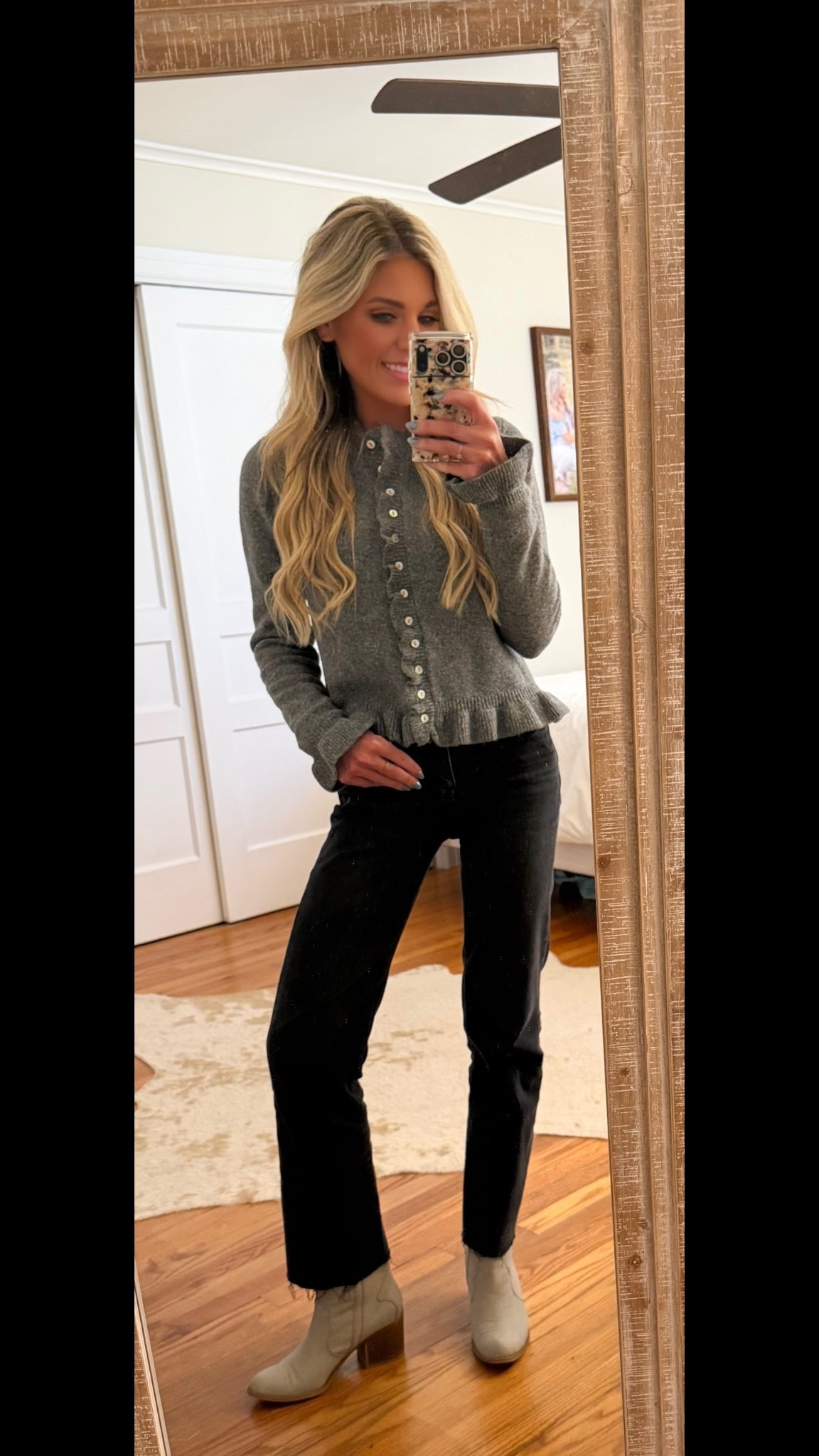 #designsbyali22 #womenssweater #sweater #gray #workwear #fashion #salealert #clothing #jeans 

Wearing my true size XS in the sweater, 23 in jeans, and the sweater is ON SALE!!!

#LTKFindsUnder100 #LTKootd #LTKSaleAlert