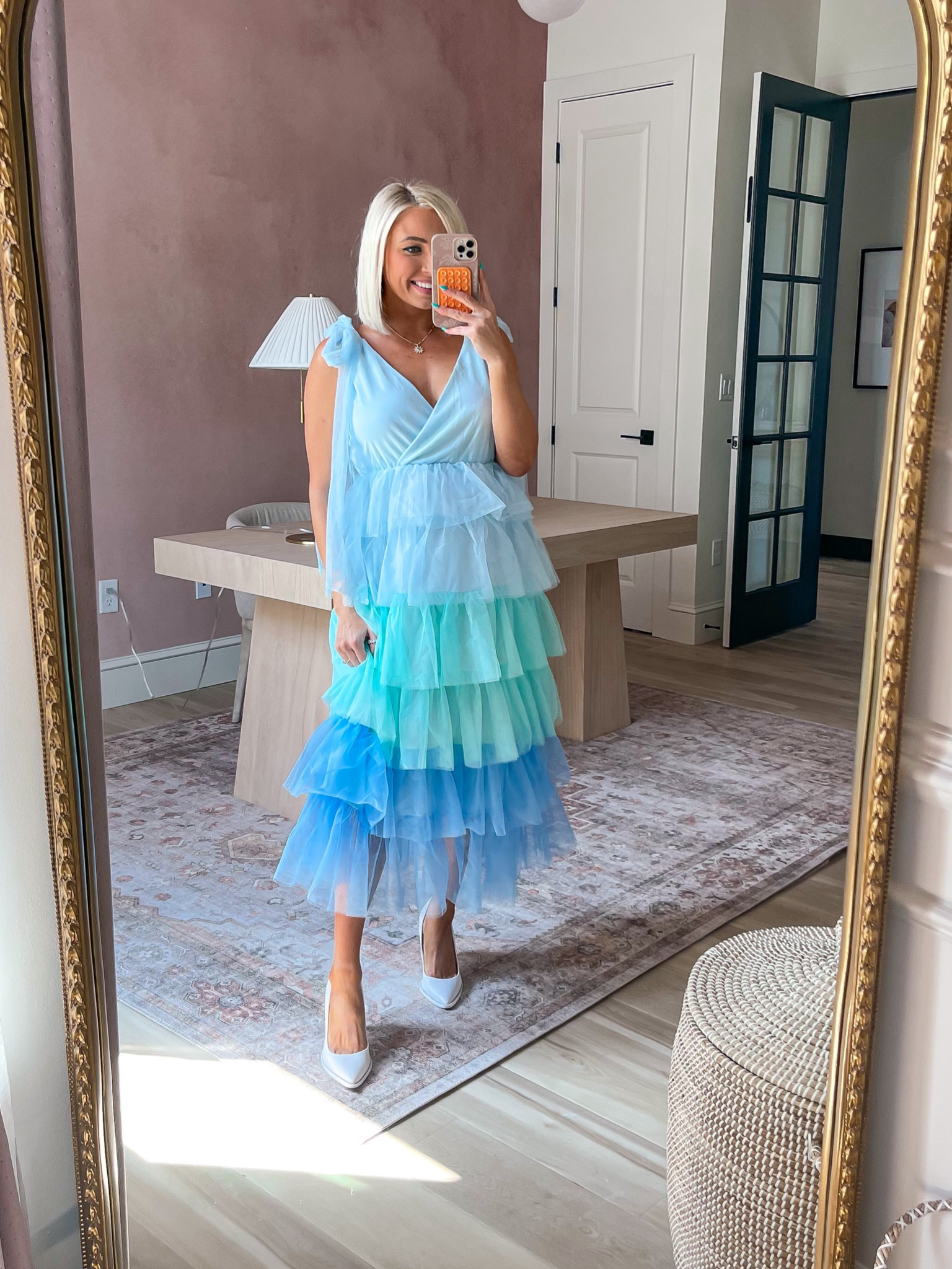 The most amazing #babyshower dress to celebrate a baby boy! Wearing a small 

#LTKstyletip #LTKunder100 #LTKbump