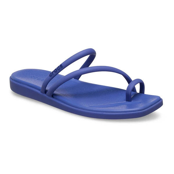 Women's Crocs Miami Toe Loop Flip Flop Sandals 10 Sapphire | Scheels