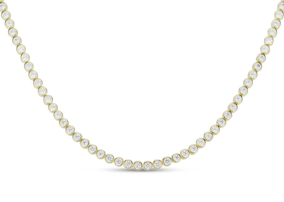 ICED BUBBLE TENNIS NECKLACE | EP JEWELS 