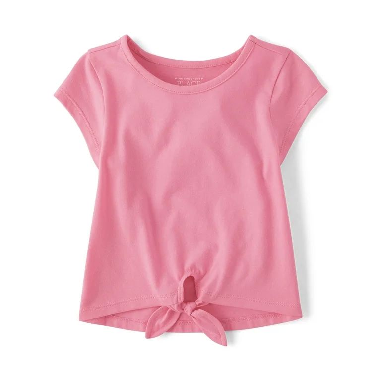 The Children's Place Toddler Girl's Short Sleeve Hi-Lo Tee, Sizes 2T-5T | Walmart (US)