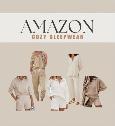 Cozy sleepwear for this cozy cold season! Love all the neutral choices. They are so soft!



#LTKSeasonal #LTKstyletip #LTKfindsunder50