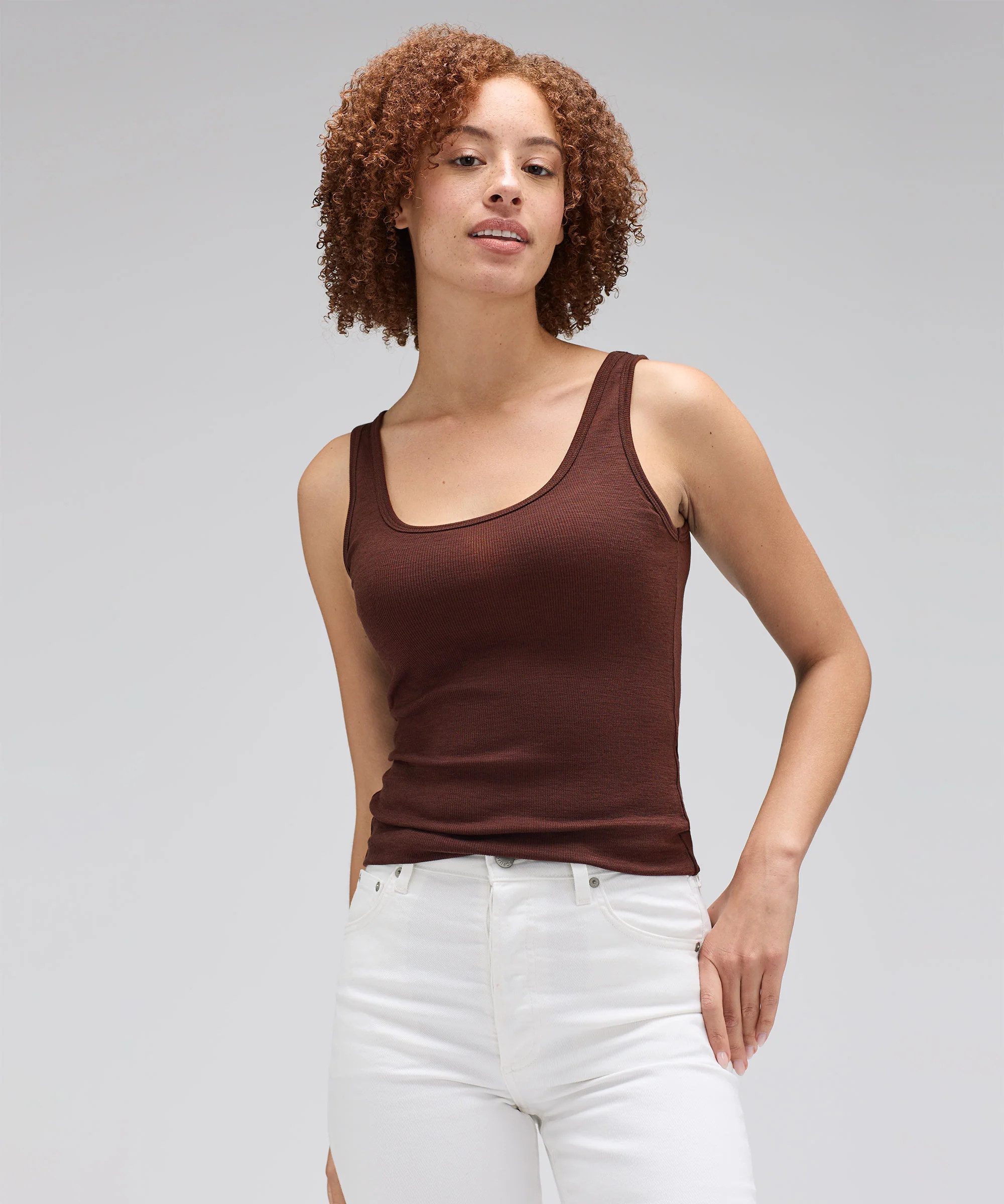 Women's Merino Rib Tank | Unbound Merino | Unbound Merino