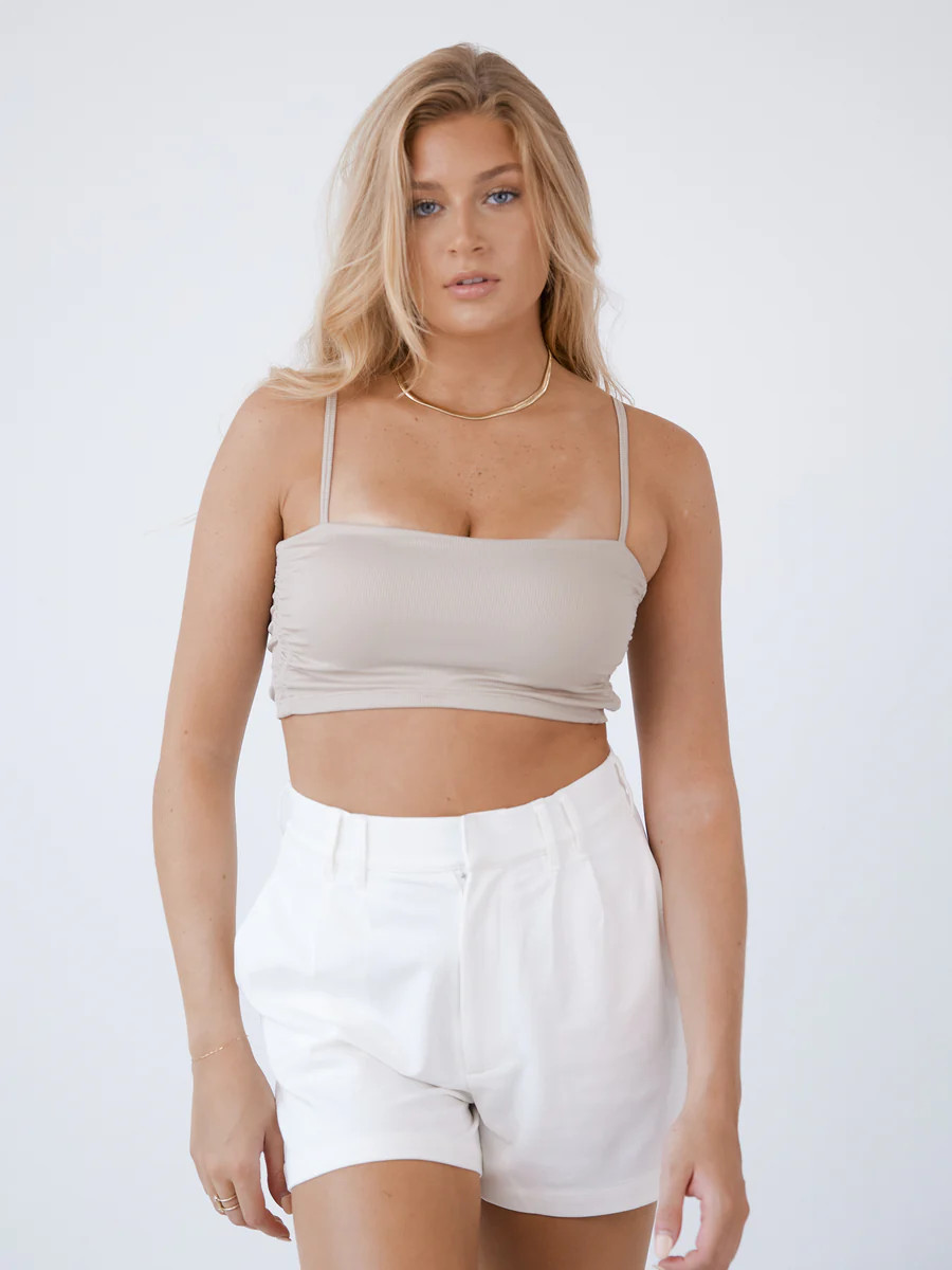 Ruched Brami (Ultra Crop) | Klassy