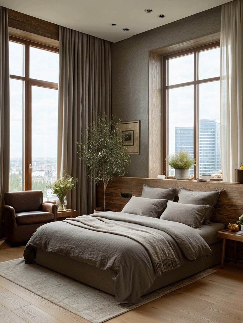 Want softer walls without picking up a paintbrush? Start with the curtains.

Floor-to-ceiling curtains are one of our favorite ways to introduce color, softness and warmth without committing to a new wall color.

The extra length creates beautiful vertical movement, makes the room feel taller and softens all the hard architectural lines around windows. And you don’t need an entire wall of windows to create the effect—hang them high and let the fabric fall all the way to the floor.

For a calm bedroom like this, we love taupe, warm brown, mushroom and other earthy neutrals paired with natural wood and soft bedding.

Ready to install, easy to change later, and incredibly impactful. Color doesn’t always belong on the wall. Sometimes it belongs in the fabric.

Explore our edit of floor-length curtains in multiple colors and sizes.

#bedroomdecor #floorlengthcurtains #windowtreatments #homedecor 

 #LTKHome