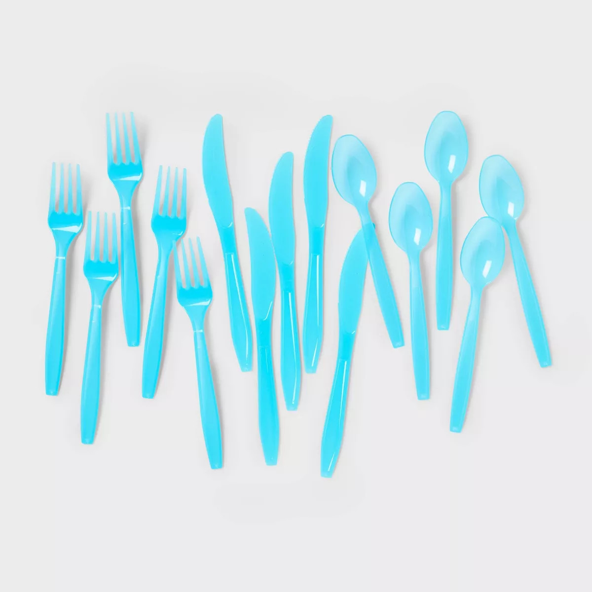 Blue Disposable Flatware Sets - 24ct - Sun Squad™ | Target