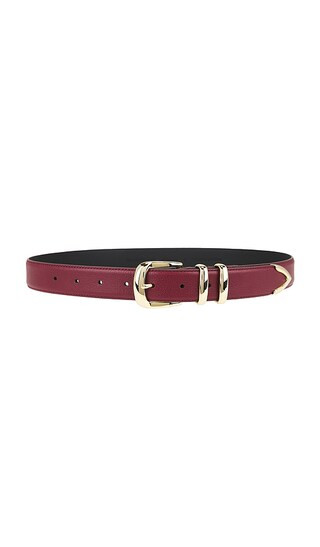 The Jordan Belt in Deep Red | Revolve Clothing (Global)