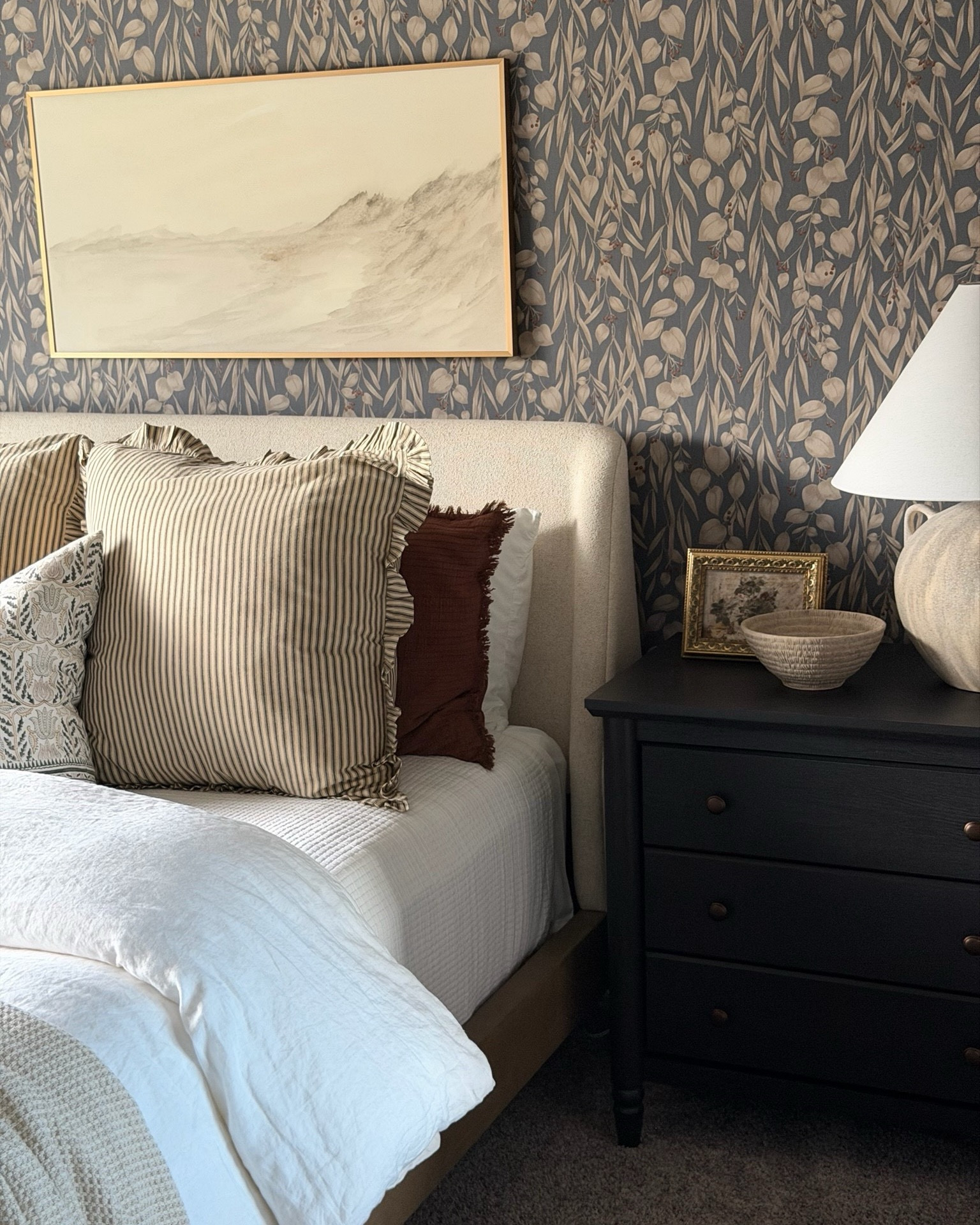 These gorgeous Walmart nightstands are back in stock, but they don’t last long!The prettiest black finish, brass knobs, interlocking mechanism closure, and the price point is too good!! Only $189!!

#LTKSaleAlert #LTKHome