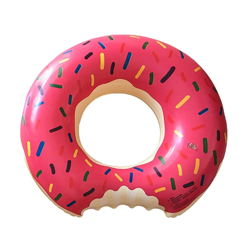 Doughnut Pool Float Inflatables Donut Pool Ring Donut Swimming Ring for Beach Pool | Walmart (CA)