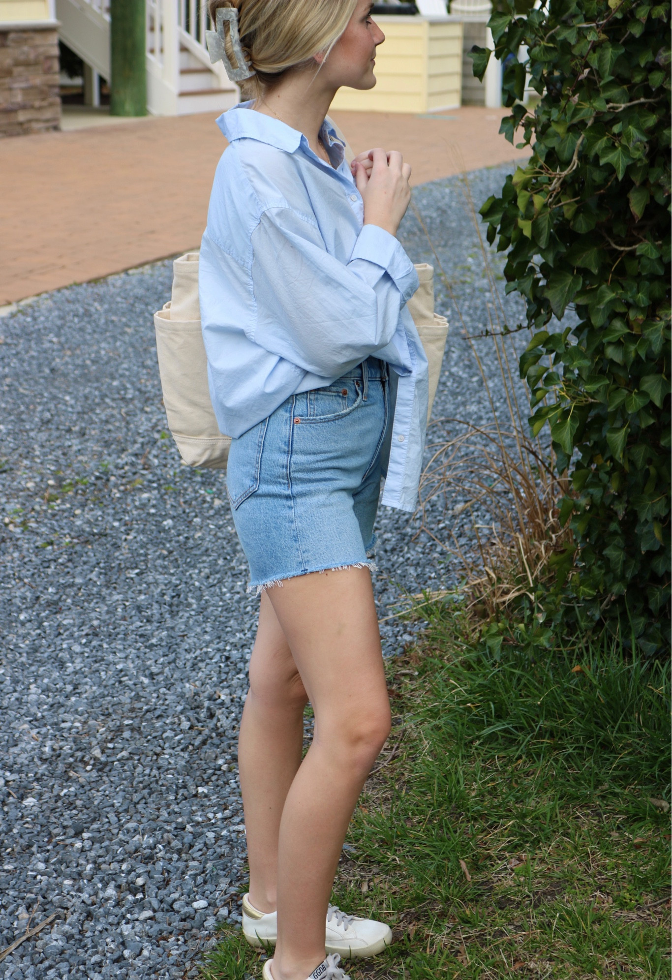 The weather is getting warmer and it’s time to stock up on jean shorts for spring and summer! This is one of my favorite denim shorts styles from Abercrombie & Fitch, the “High Rise Dad Short”. I’m wearing my smaller size, a 23W. These are the light wash!

Summer. spring. denim shorts. jean shorts. abercrombie.

#LTKunder100 #LTKstyletip #LTKSeasonal