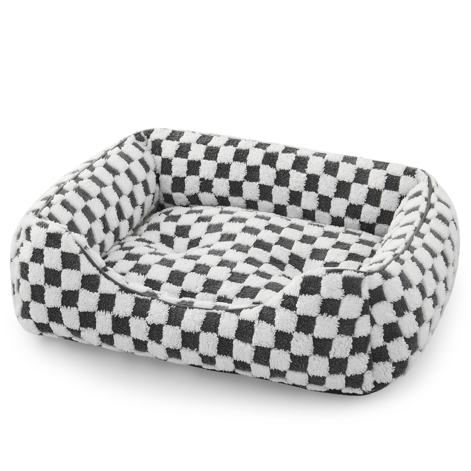 JOEJOY Dog Bed for Medium Small Dogs - Rectangle Orthopedic Dog Sofa Bed, Cute Modern Puppy Bed w... | Amazon (US)