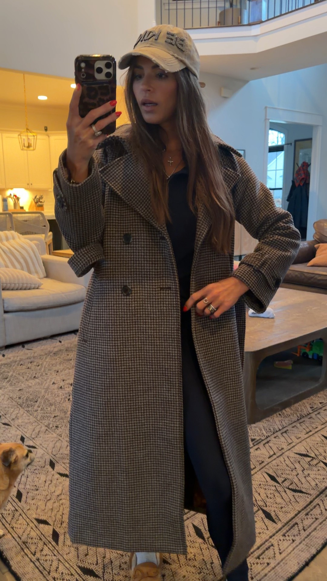 Houndstooth print of my favorite wool coat back in stock 

#LTKHome #LTKSeasonal #LTKWorkwear