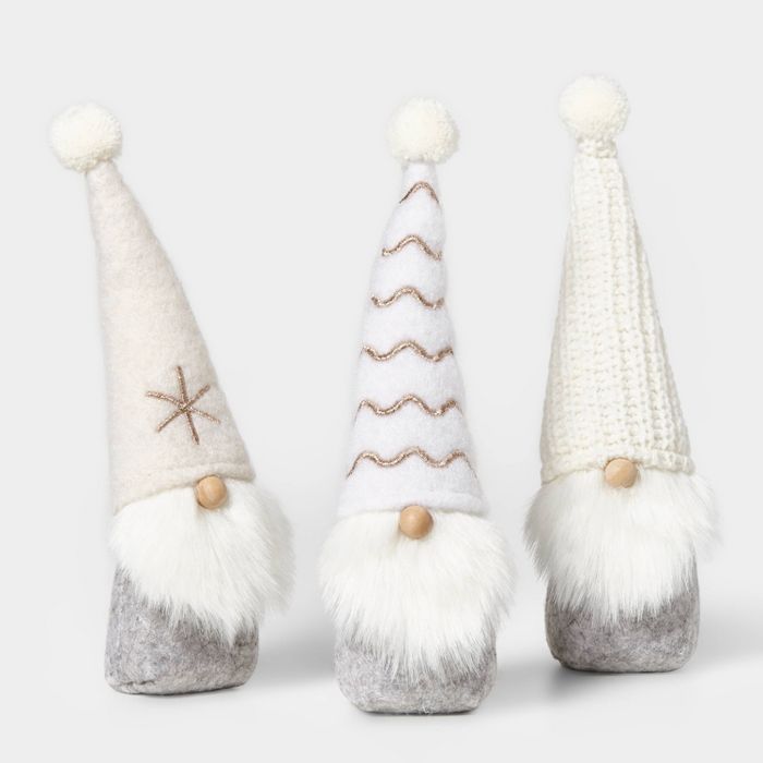 3ct Mini Gnomes Decorative Figurines - Wondershop&#8482; | Target