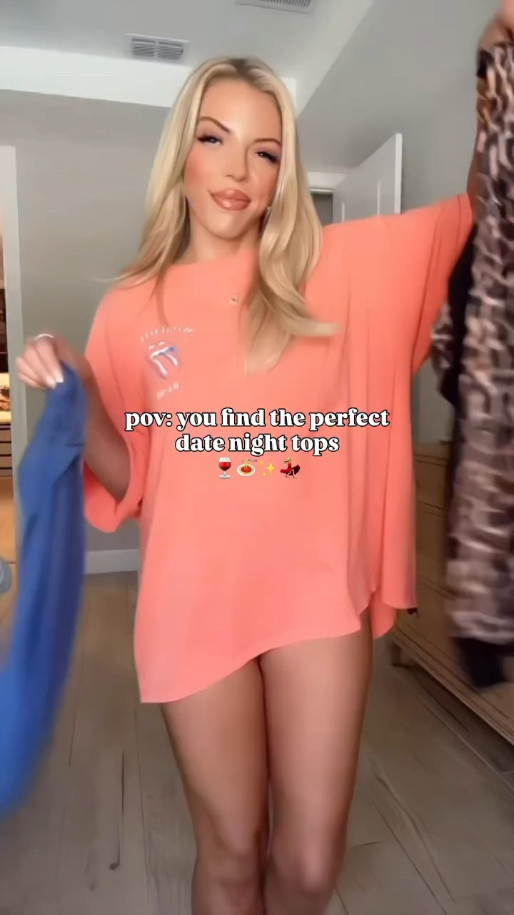 Type “DATE NIGHT” and I’ll send the dets to these cute mesh date night tops! Which color is your fave?! These are so versatile and can be worn so many different ways 🙌🏼✨ 

#datenight #amazonfinds #datenighttops #ootd @amazon @amazonfinds