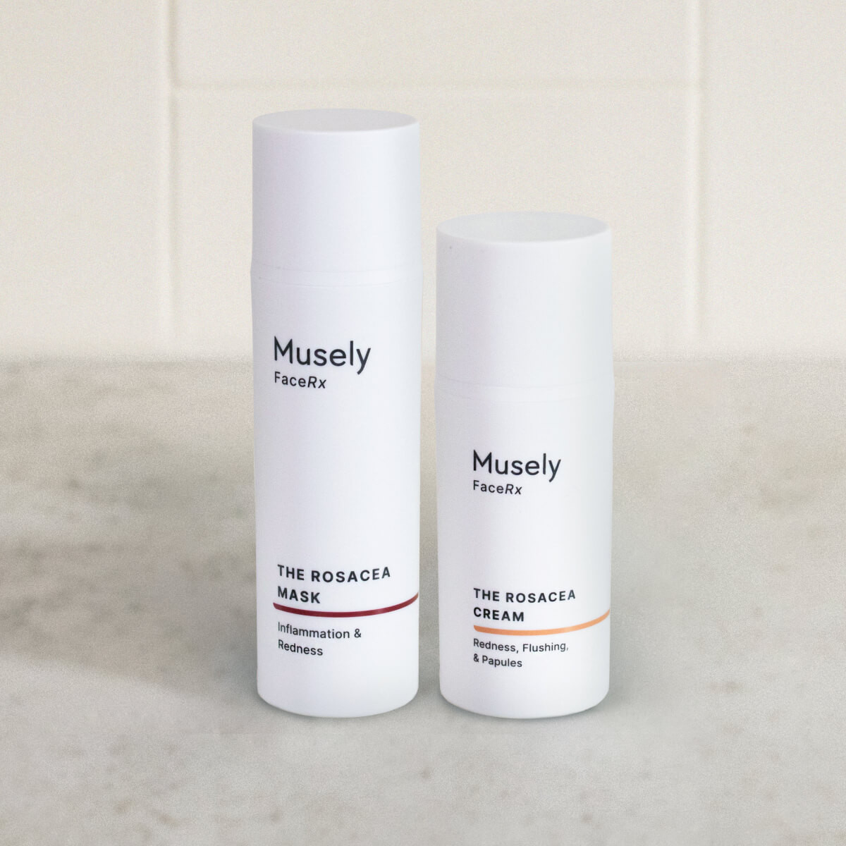 Rosacea Cream | Face Cream Redness Reduction | The Red Set by Musely | Musely