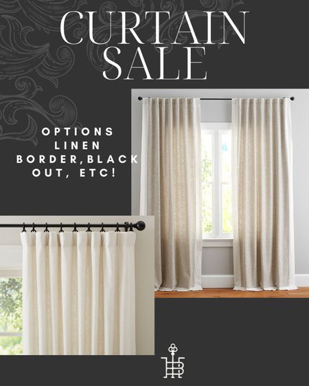These curtains are so beautiful and on sale! I love the ones with the border! But there is regular and blackout too!

Living room, bedroom, home decor, pottery barn

#LTKstyletip #LTKhome #LTKsalealert