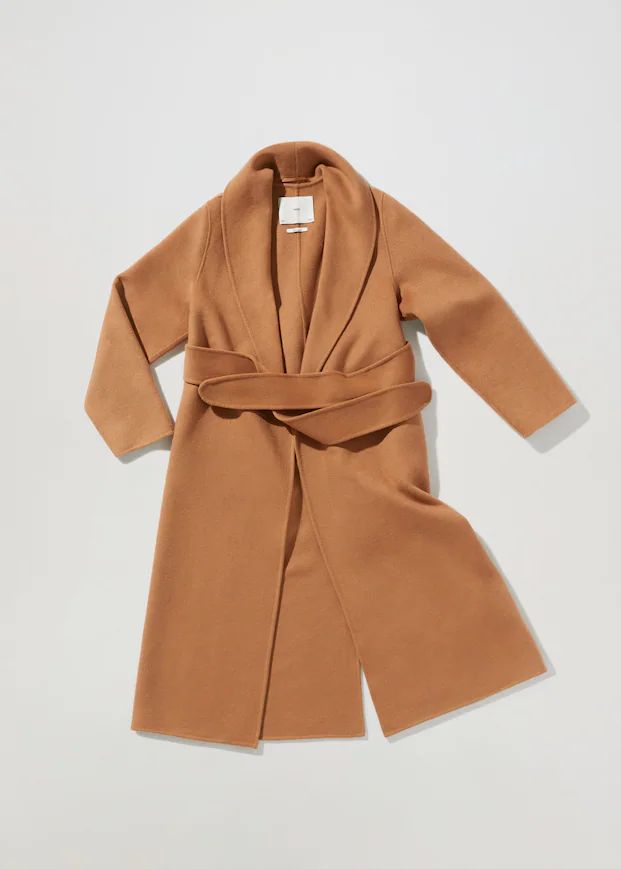 Oversized coat with pockets | MANGO (UK)