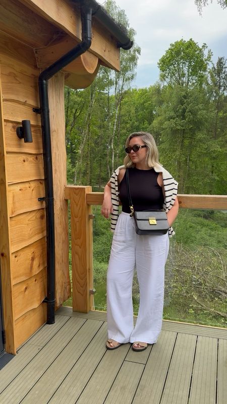 GRWM: for a Sunday roast in the sunny countryside ☀️

I sized up and got the short leg length in the linen trousers (16S and I’m 5ft 2 and a half) . Bodysuit is ELR style, cardi is old Massimo Dutti 

Summer outfit / spring outfit / comfy outfit / casual look / midsize style 

#LTKspring #LTKsummer #LTKmidsize