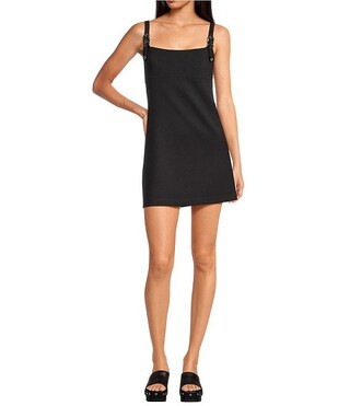 Sierra Buckle Strap Sleeveless Dress | Dillard's