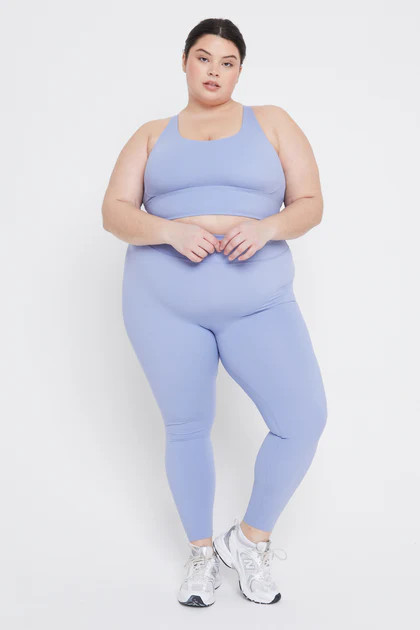SKINLUXE HIGH WAISTED LEGGING - CORNFLOWER BLUE | TALA (UK)