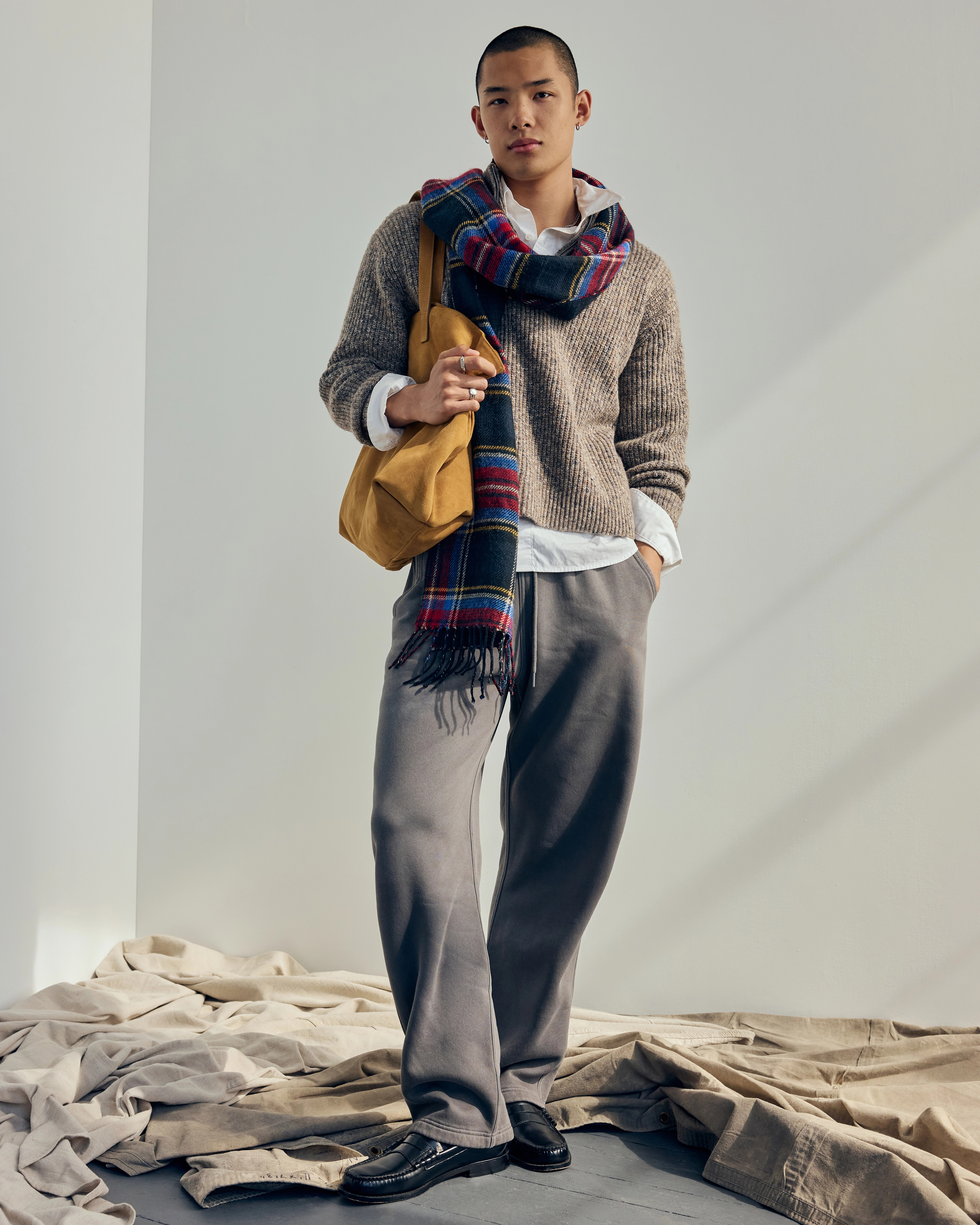 A&F Essential Half-Zip Sweater | Abercrombie & Fitch (US)