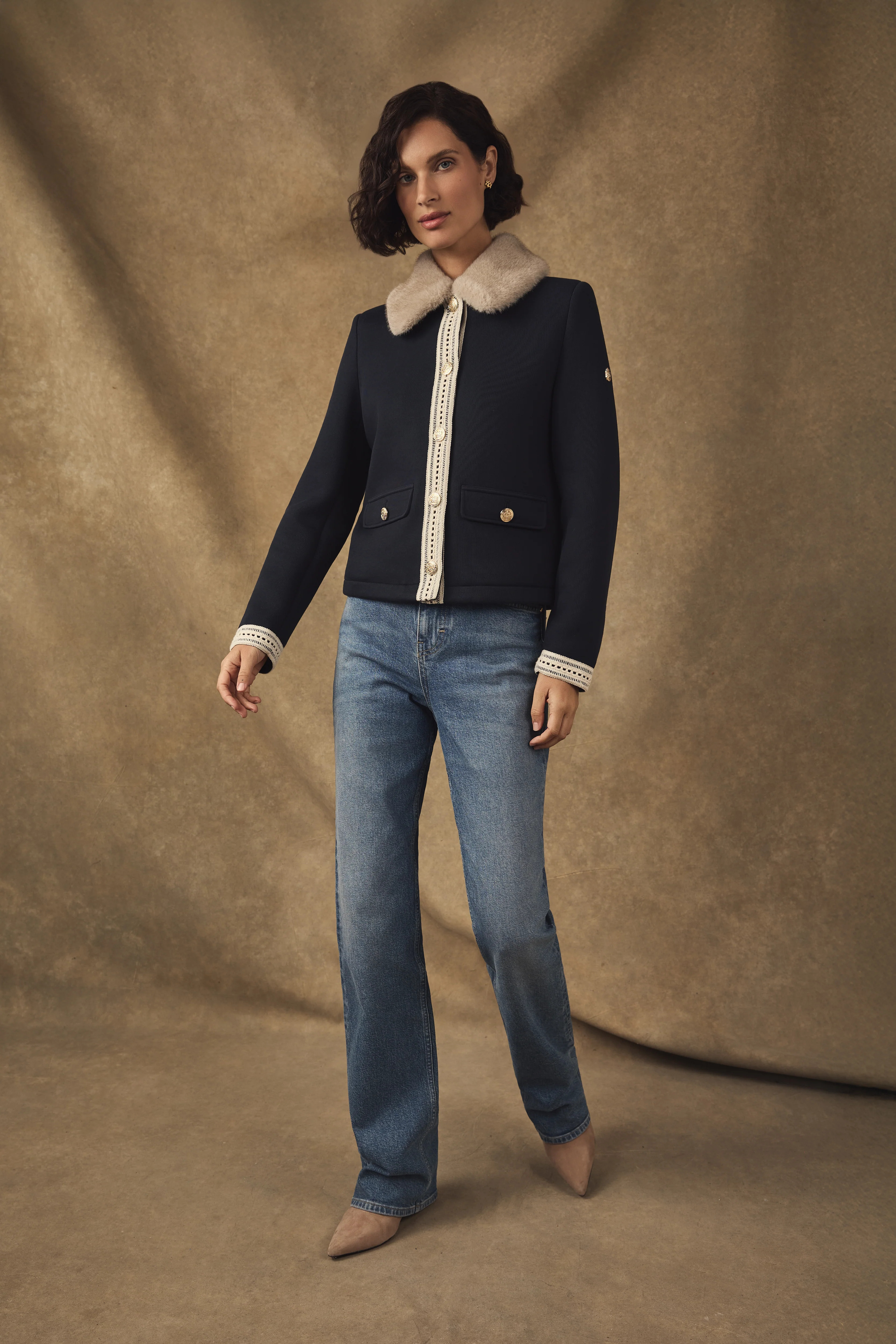 Ottie Trophy Jacket (Ink Navy) | Holland Cooper