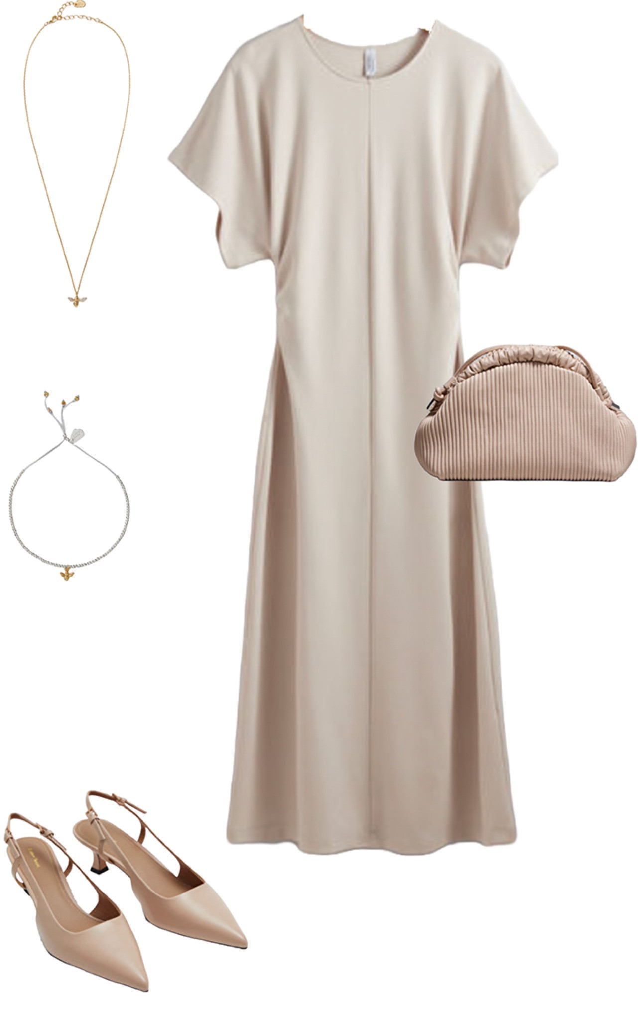 Capsule wardrobe ideas evening outfits #satindress #otherstories #beenecklace 

#LTKover40 #LTKstyletip #LTKeurope