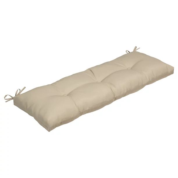 Arden Selections Outdoor Bench Cushion 18 x 48, Tan Leala - Walmart.com | Walmart (US)