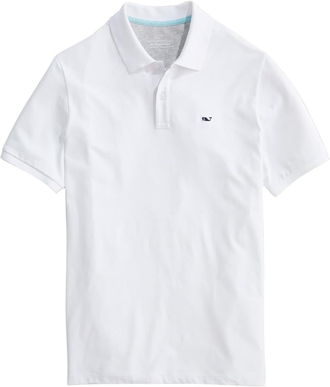 vineyard vines Men's Edgartown Short-Sleeve Pique Polo | Amazon (US)