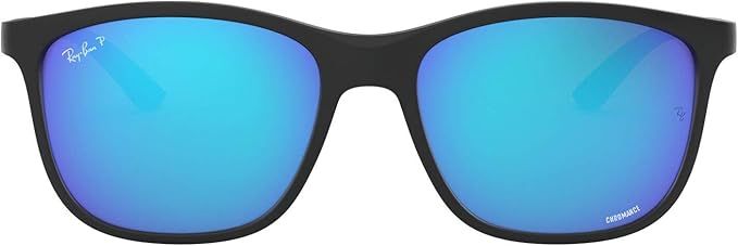 Ray-Ban Rb4330ch Chromance Square Sunglasses | Amazon (US)