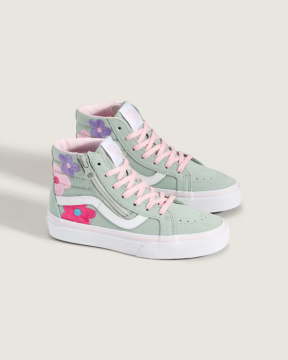 Little Kids Sk8-Hi Side Zip Shoe | Vans (US)