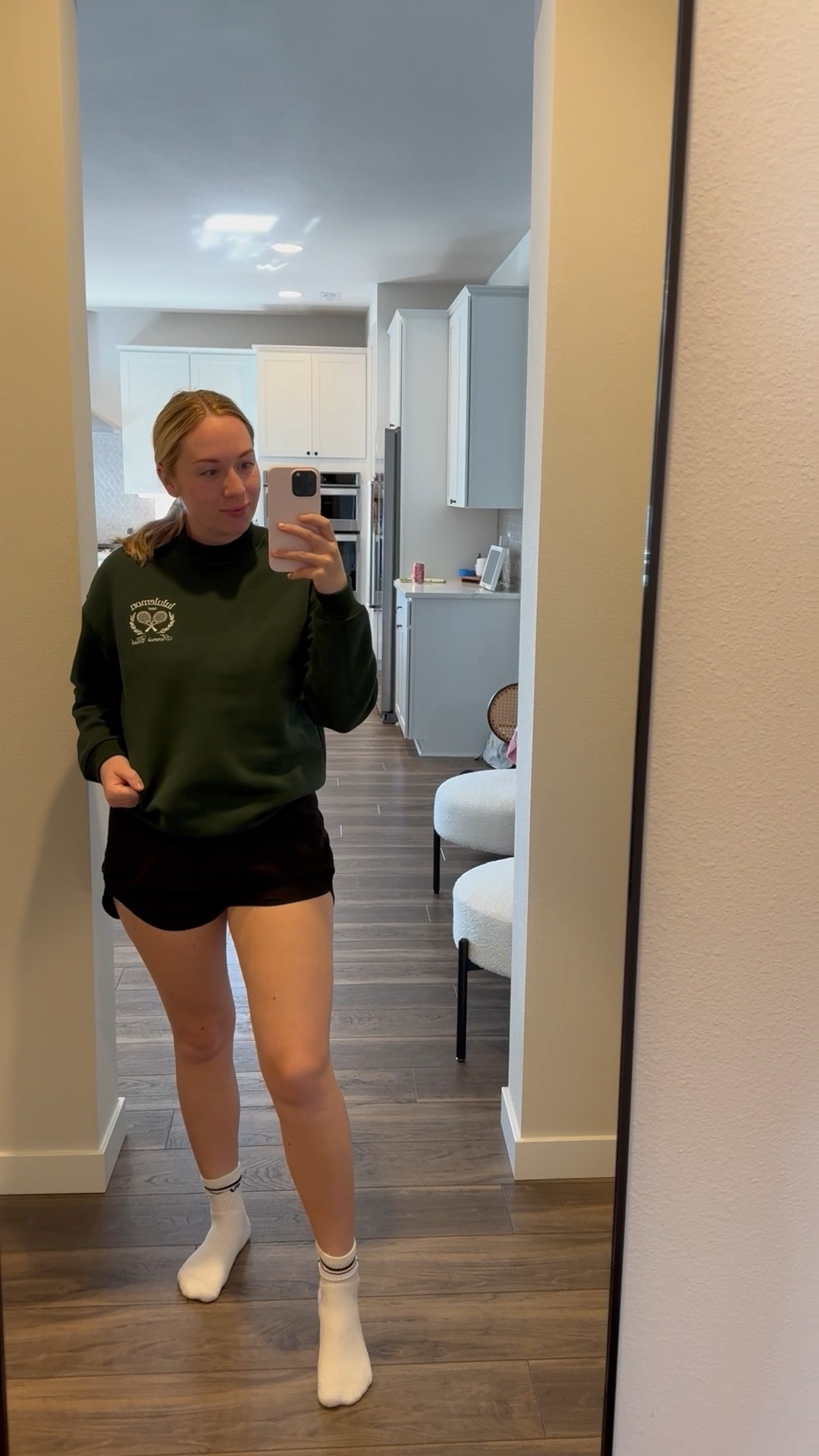 The tennis lulu section is it! 🎾 

Some of my outfits of the week 2 months postpartum 🤍 
Plus - sale on skims right now! 

#LTKU #LTKMidsize #LTKActive