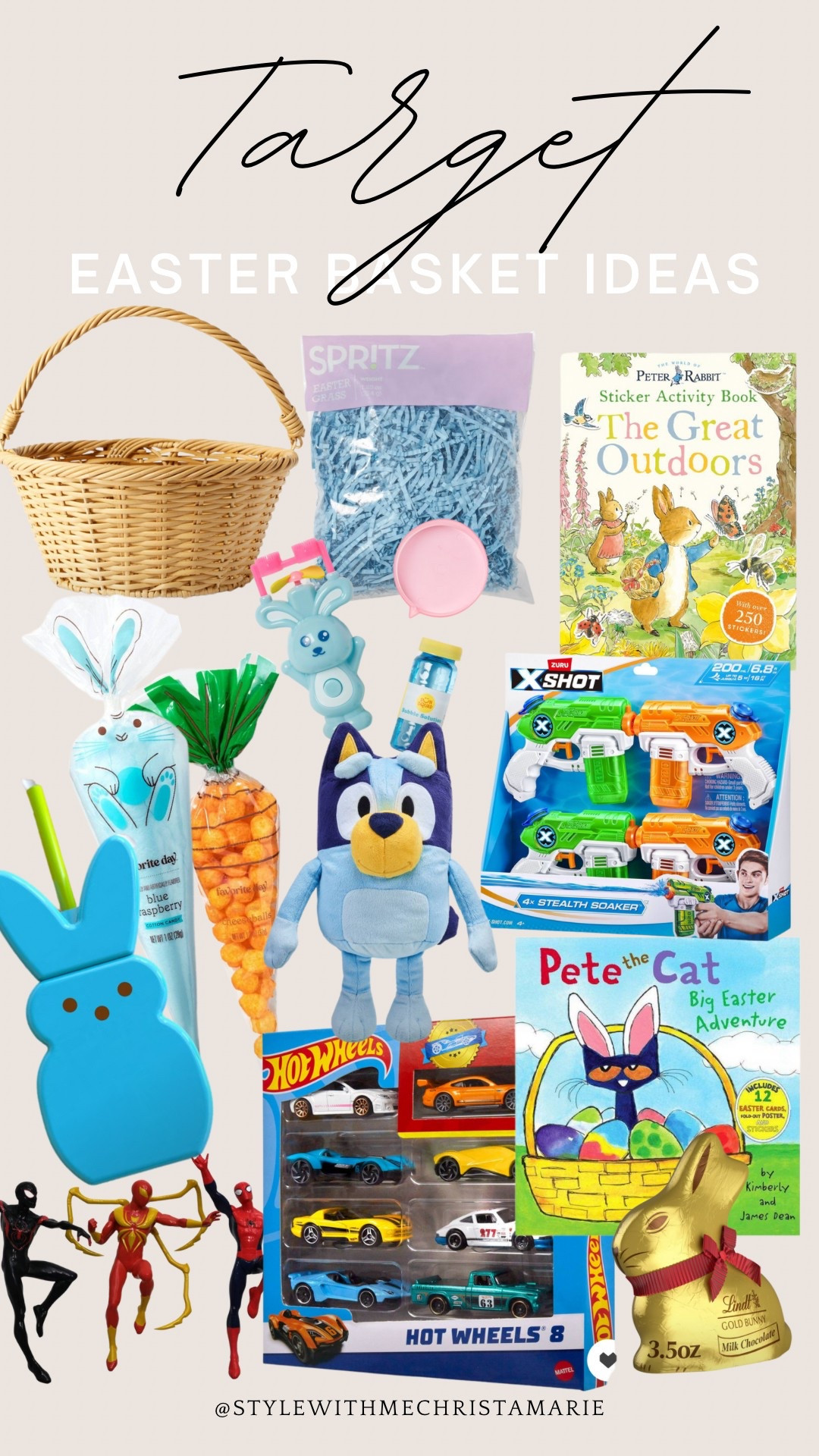 Easter basket idea for boys! All Target! 

#LTKFindsUnder100 #LTKKids #LTKFindsUnder50