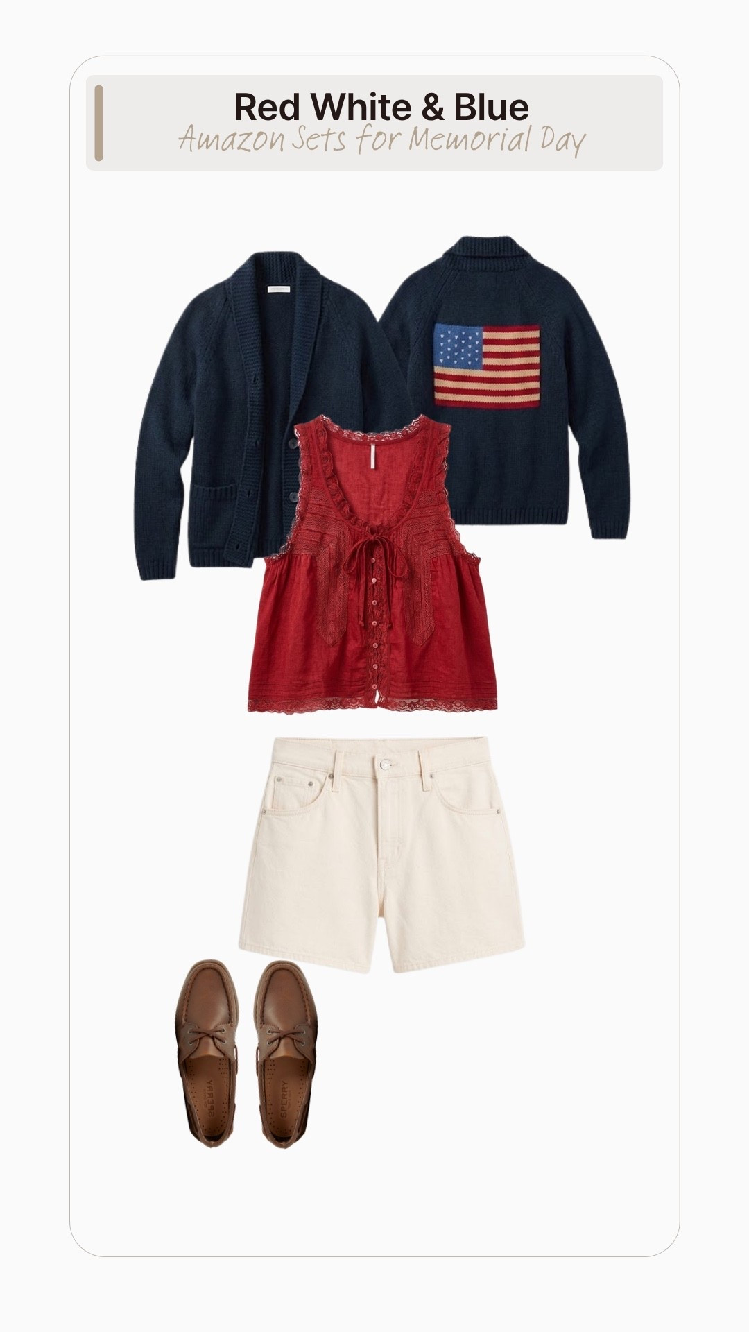 Amazon only Memorial Day outfit inspiration

#LTKootd #LTKSeasonal #LTKSaleAlert