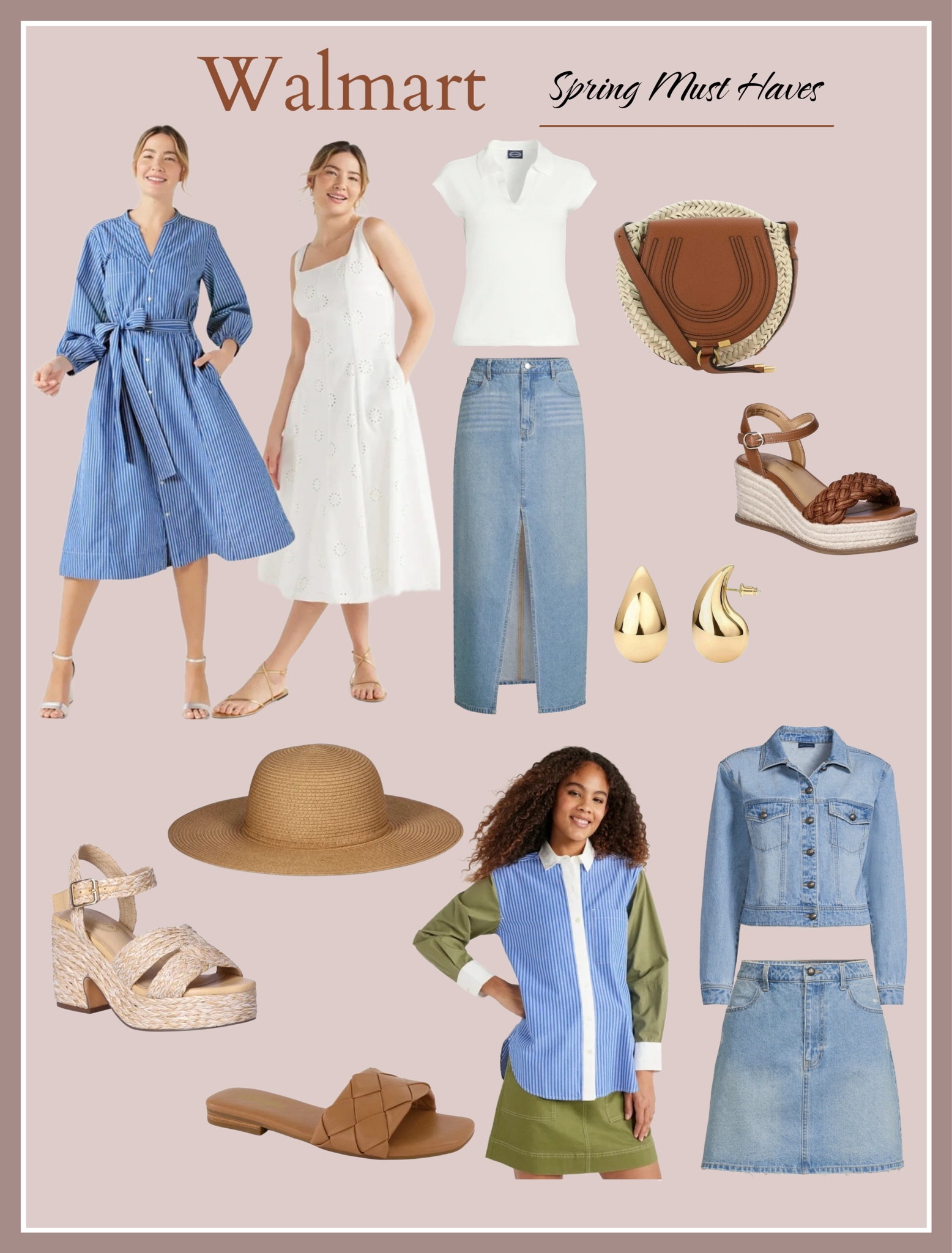 When you have a limited budget but still wanna look cute @Walmart has the perfect solution 🫶🏼 #WalmartPartner
Here’s some of my favorites from @walmartfashion New Arrivals (I am wearing Size XS & 0 for reference) 

Which one is your favorite? 

#WalmartFashion #walmart


Necklace, White dress, Midi dress, denim skirt, denim jacket, midi skirt, earrings, striped dress, straw handbag, Denim dress, jeans, top and pants set, office wear, workwear, sandals, swim, travel outfit, Date night looks, Spring dress, spring fashion, midi dress, vacation outfit, wedding guest dress,  vacation outfits, vacation, resort wear, blazer, shorts, floral dress, denim vest, white pants, wedding guest dresses, date night outfits, flip flops, linen pants, coord set, linen vest, linen set, two piece set, spring outfit, striped dress, swimsuit, one piece swimsuit, straw hat, spring bags




#liketkit #LTKover40 #LTKstyletip #LTKtravel #LTKshoecrush #LTKwedding #LTKU #LTKfindsunder50 #LTKSeasonal #LTKfindsunder100 #LTKitbag #LTKswim #LTKVideo #LTKworkwear
