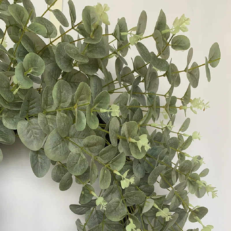 Handcrafted Faux Eucalyptus 26'' Wreath | Wayfair North America