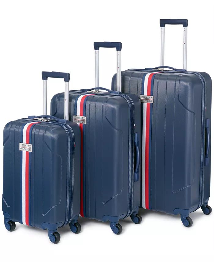 Tommy Hilfiger Elmwood Luggage Set, 3 Piece & Reviews - Luggage Sets - Luggage - Macy's | Macys (US)