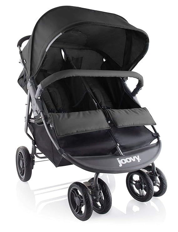 Joovy Scooter X2 Double Stroller, Side by Side Stroller, Stroller for Twins, Large Storage Basket... | Amazon (US)
