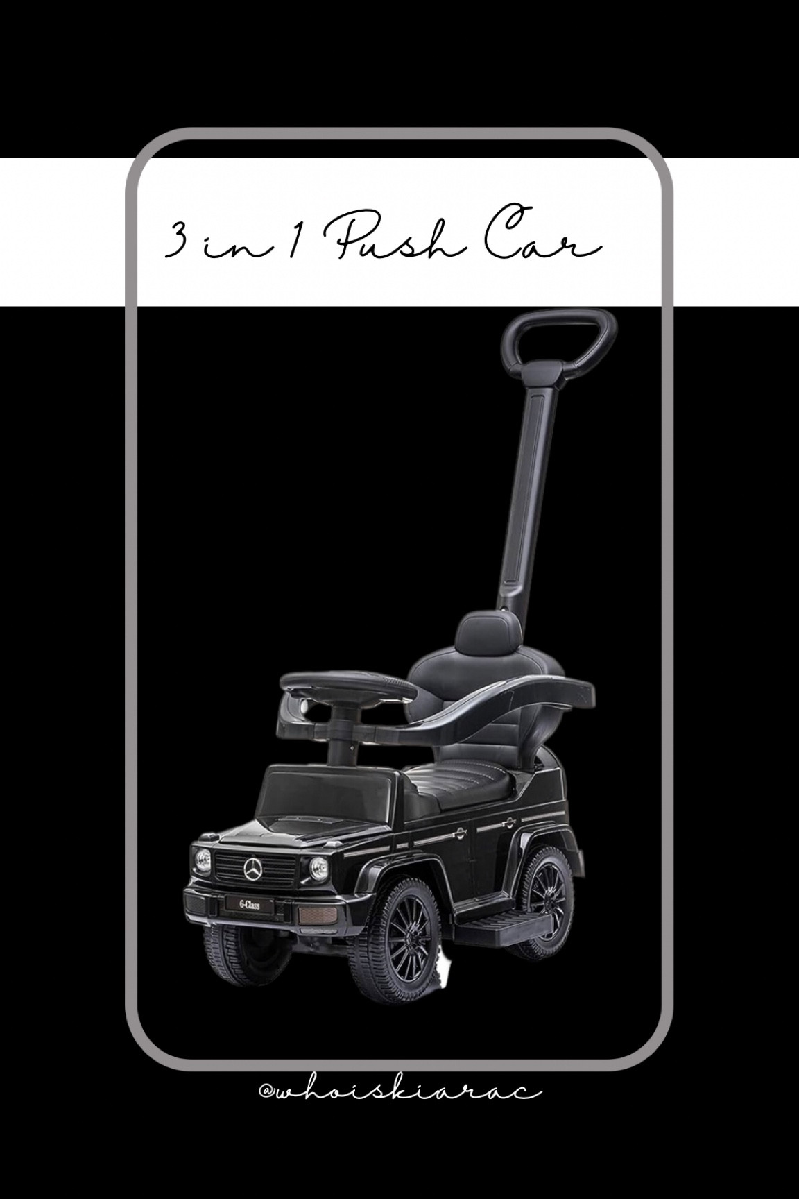 This Mercedes G-Wagon 3-in-1 push car is the perfect gift for your toddler 🚘

#LTKfindsunder100 #LTKparties #LTKGiftGuide