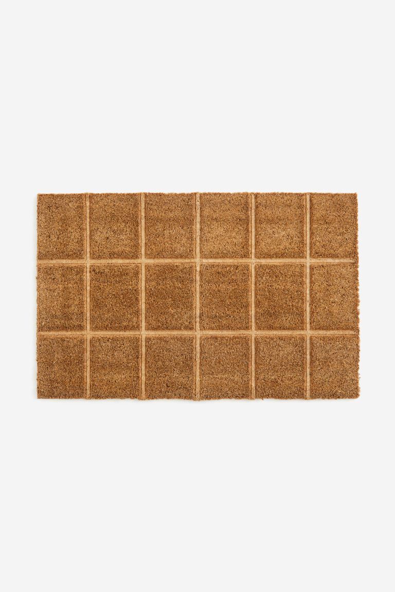 Coconut Fiber Doormat - Light brown - Home All | H&M US | H&M (US + CA)