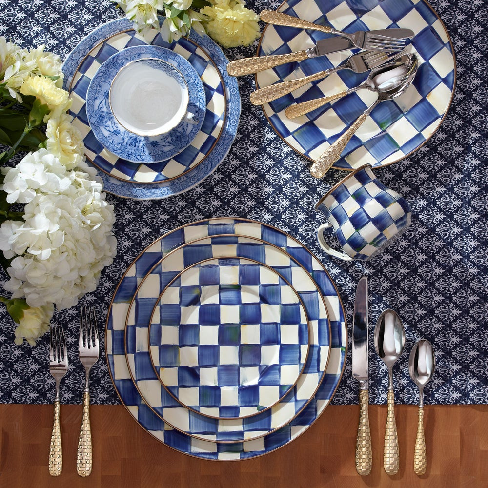 Royal Check Dinner Plate | MacKenzie-Childs