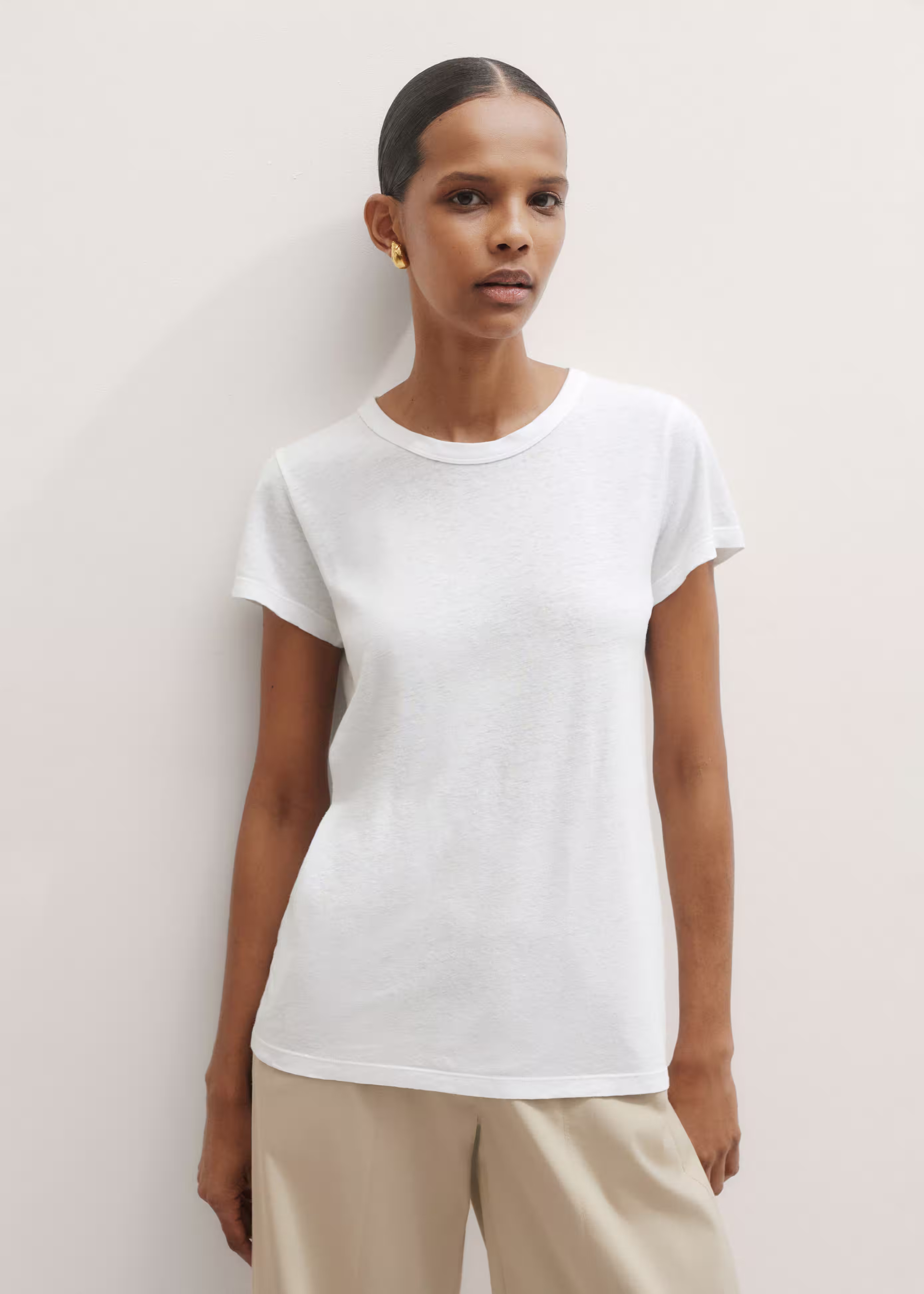 Soft Washed Tee Cotton + Hemp Jersey | ME+EM Global (Excluding US)