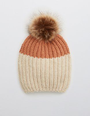 Aerie Oversized Pom Beanie | American Eagle Outfitters (US & CA)