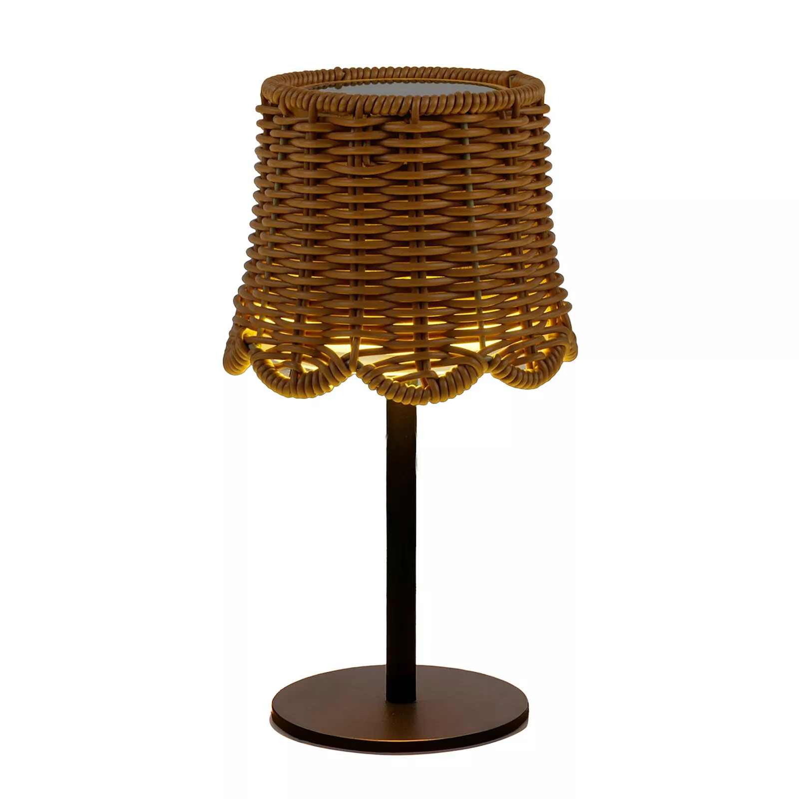 Mikasa LED Solar Waterproof Rattan Lamp | Kohl's