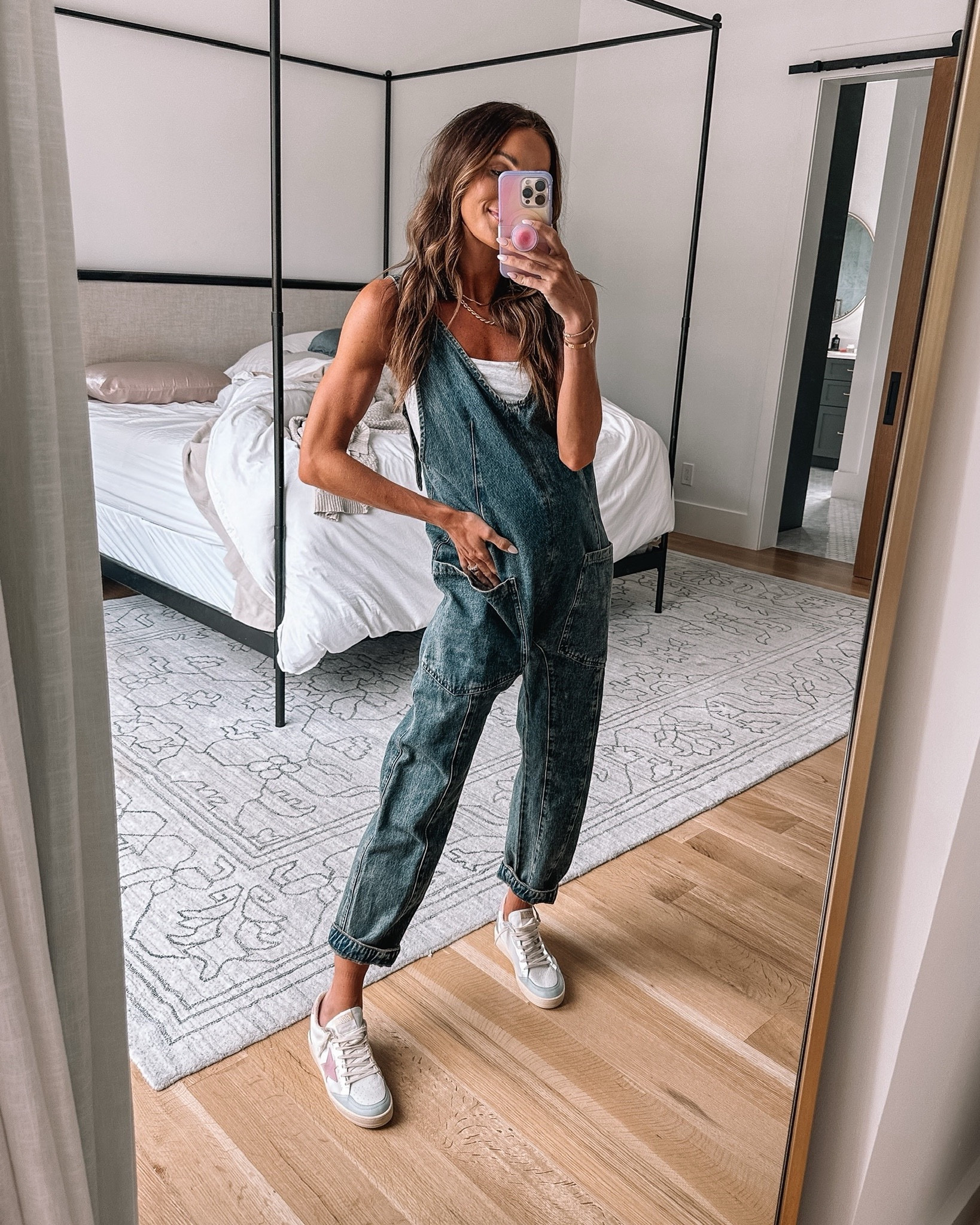 cute free people jumpsuit under $100 + on sale! 🙌🏻 runs a little big, wearing size xs 


#shopbopsale #onsale #jumpsuit #momoutfit #falloutfit

#LTKSaleAlert