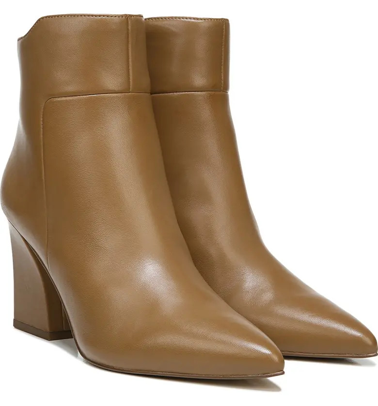 Franco Sarto Venture Leather Bootie | Nordstromrack | Nordstrom Rack