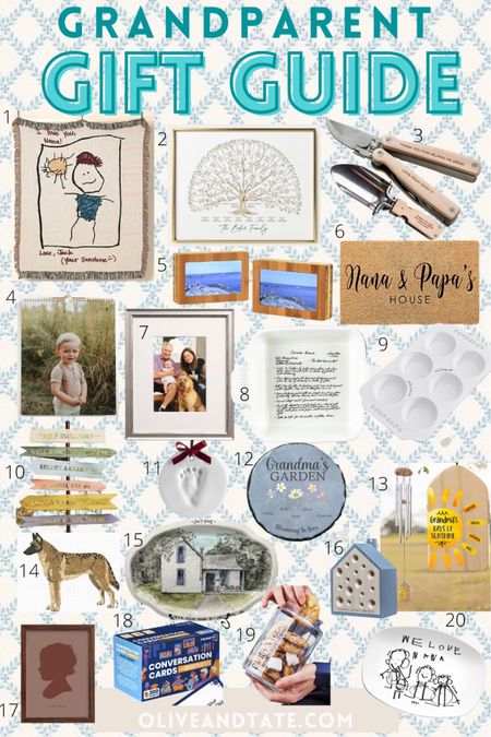 20 of the best gifts for grandparents 

#LTKGiftGuide #LTKSeasonal #LTKHoliday