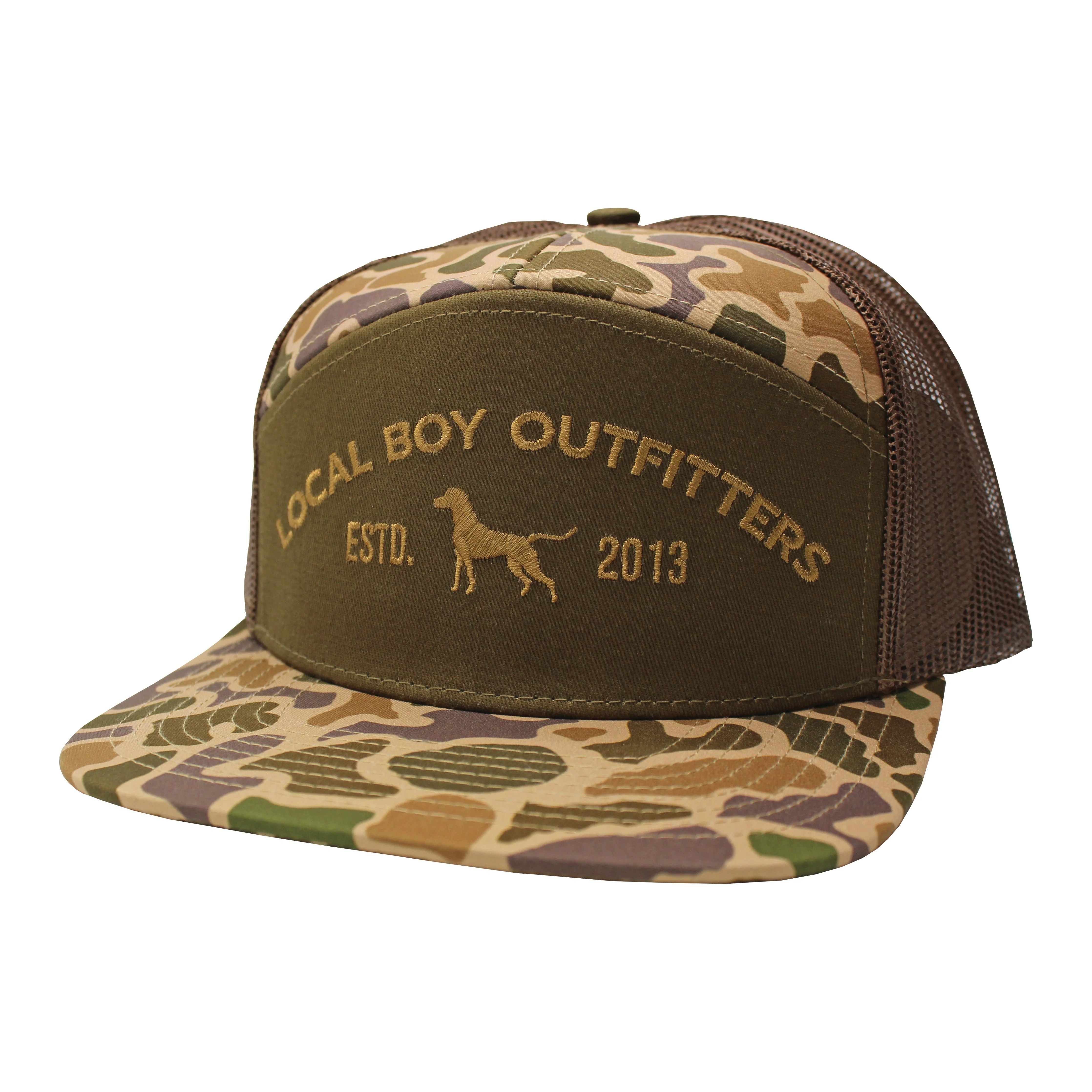 Steady Gaze 7 Panel Hat | Local Boy Outfitters