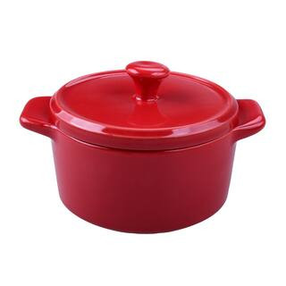 Mini Red Ceramic Covered Casserole Dish by Celebrate It® | Michaels Stores