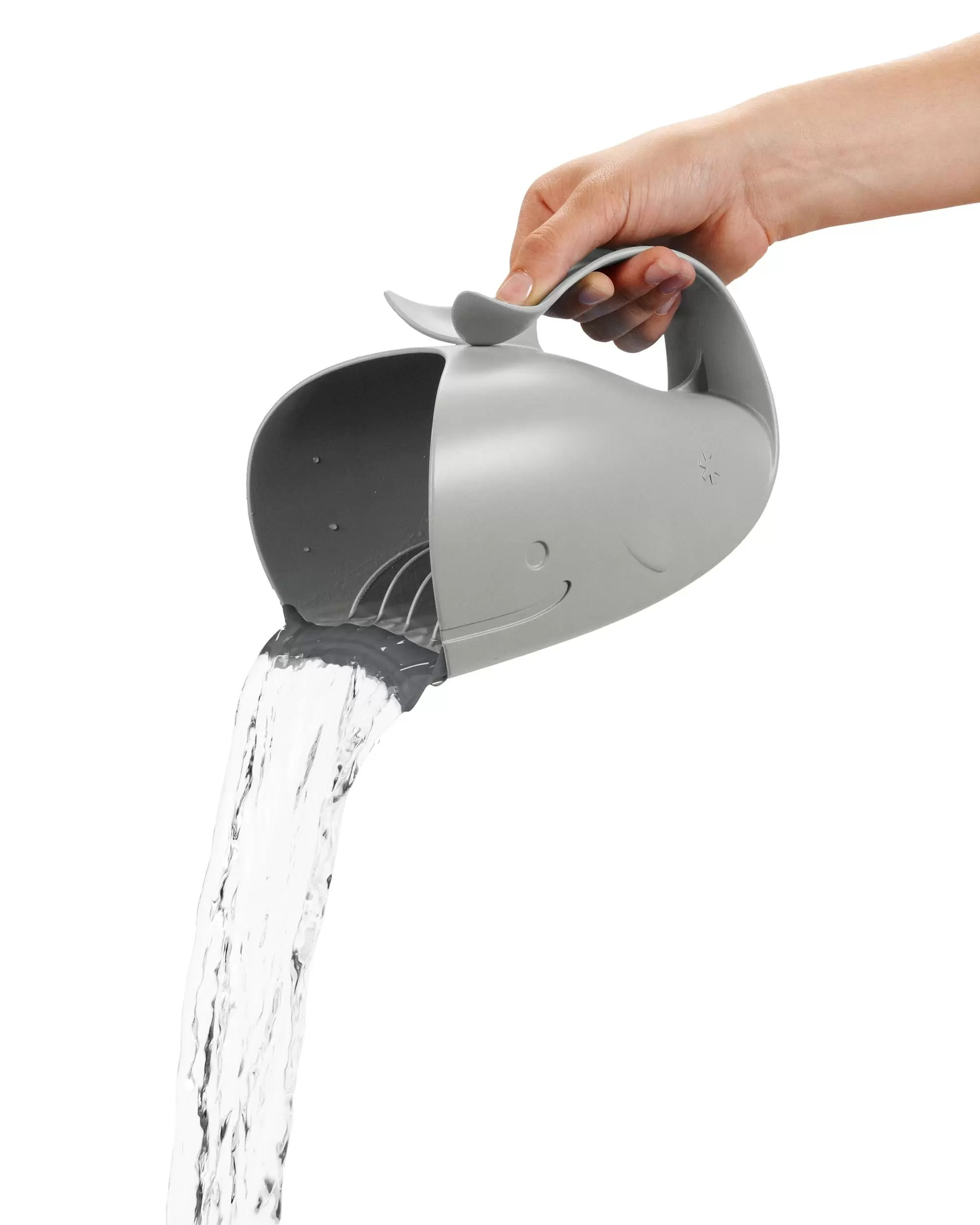 Moby Waterfall Bath Rinser - Grey | Skip Hop